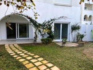 terrasse et jardin