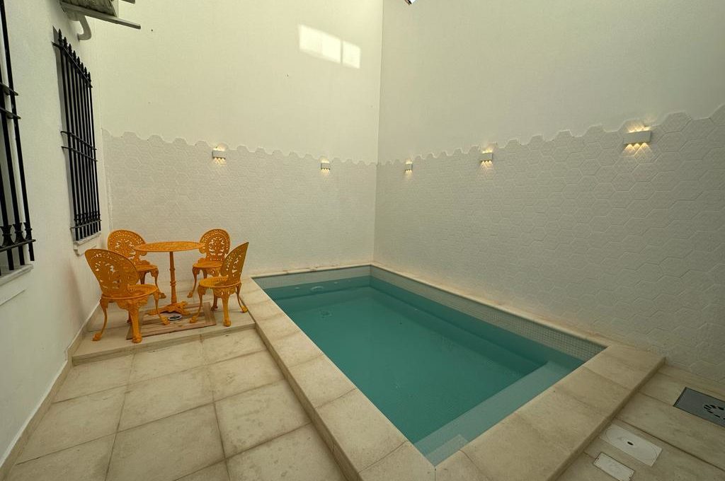 appartement avec piscine á la marsa