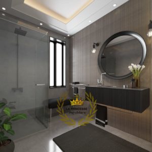 salle de douche italienne