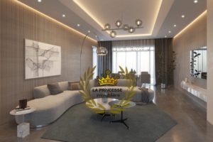 Salon lumineux confortable